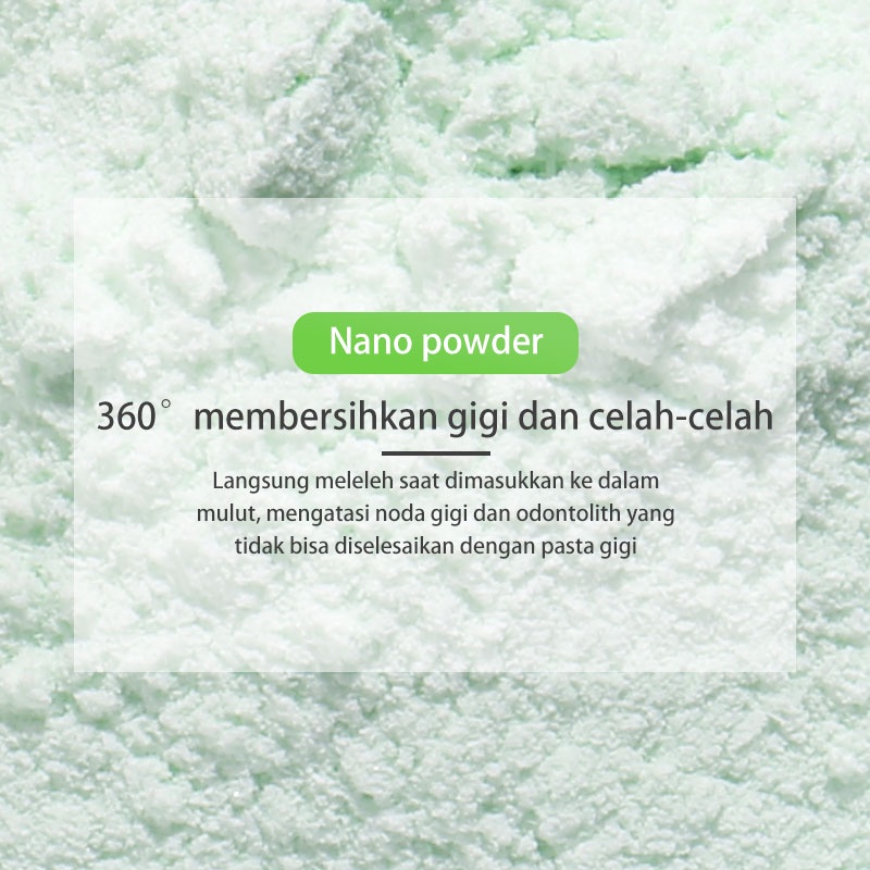 LANBENA Teeth Whitening Powder - Memutihkan Gigi (55 gr) BPOM