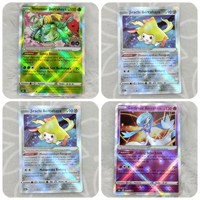 Kartu Pokemon Indonesia Bercahaya