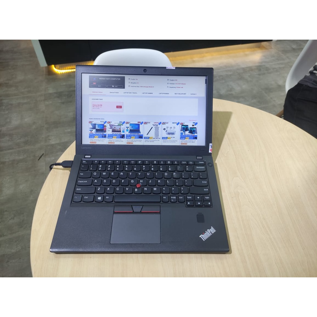 Laptop Thinkpad X260/X270 Core i5 Gen6 6200U 6300U RAM 16GB SSD 512GB HD IPS Windows 10 Pro Bergaransi Original