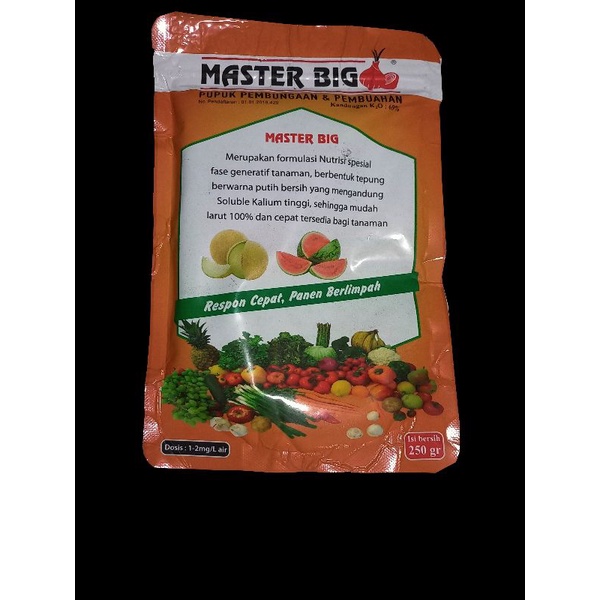 pupuk Master Big Super Kalium (super K) 250 g