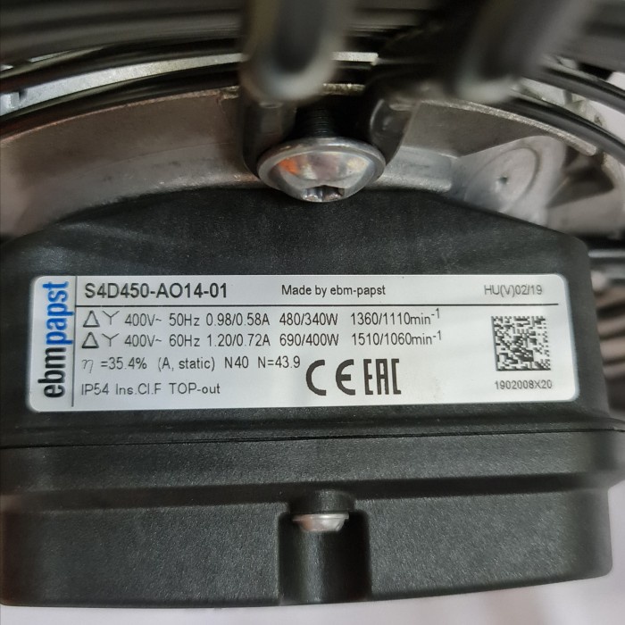 Axial Fan EBM S4D450-A014-01