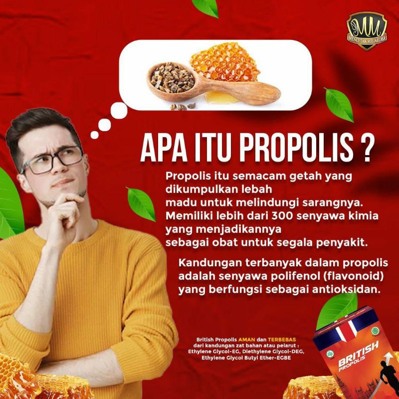 British Propolis BP Khusus Dewasa isi 6 ml Harga Terjangkau
