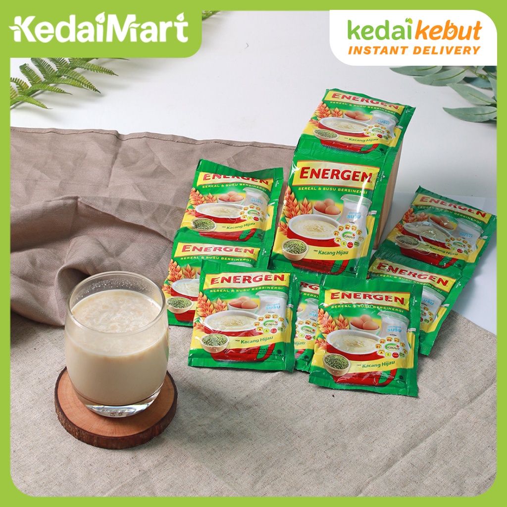 

Energen Sereal Rasa Kacang Hijau 10 X 29 Gram