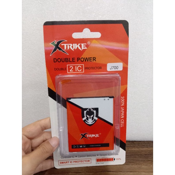 BATRE XTRIKE SAMSUNG J400/J700/J7 CORE J701 DOUBLE POWER