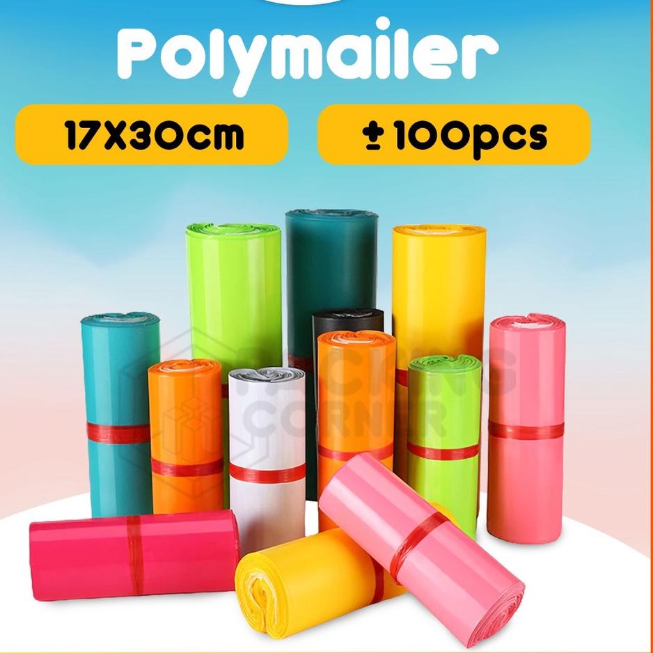

[KODE PRODUK PNIG87541] Plastik Polymailer Bag 17x30 Kantong Amplop Packing Seal Olshop Online Shop ol on shop Isi 100 pcs