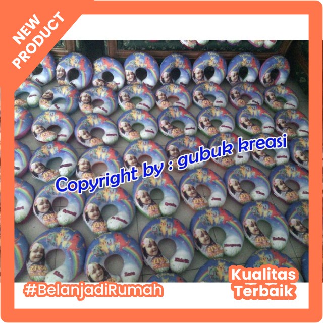 

Souvenir Ultah Anak Ulang tahun Bantal leher one month baby Promosi Perusahaan Wedding Pernikahan