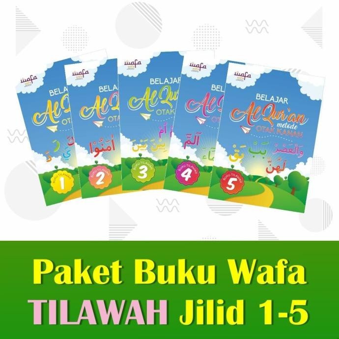 

Pad Ayu - Paket Buku Wafa Tilawah Jilid 1-5 Buku Wafa Lengkap