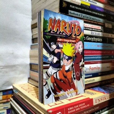 ORIGINAL NARUTO OFFICIAL ANIMATION BOOK HIDEN-DOUGA-EMAKI