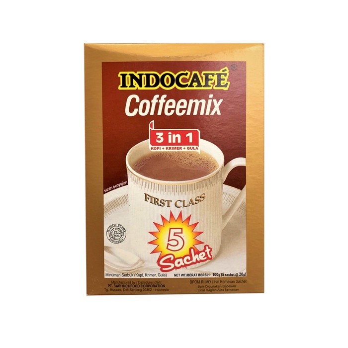 

Indocafe Coffeemix 5 X 20 Gr / Kopi Instan