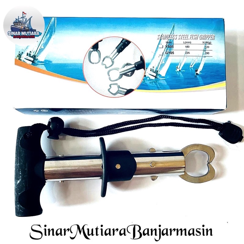 lip grip mancing/lip grip ikan/pencapit mulut ikan
