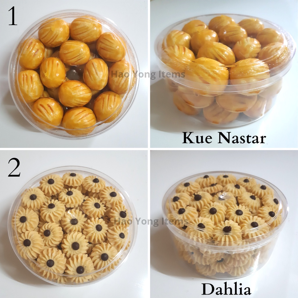 

Kue Kering 1 Toples / Nastar Lidah Kucing Kue Salju / Kue Imlek / Kue Kering Imlek / Natal / Kue Natal