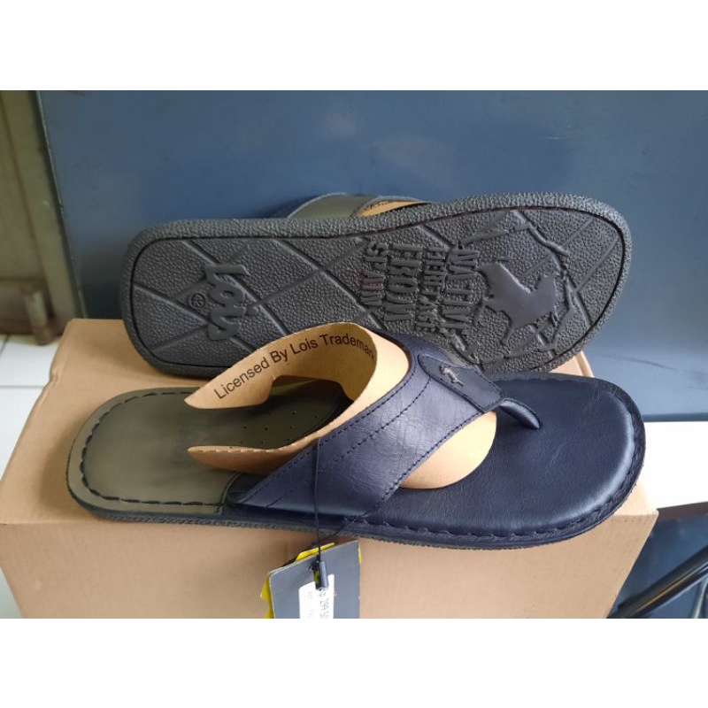 SANDAL JEPIT SENDAL JEPIT SANDAL KULIT PRIA SENDAL KULIT PRIA LOIS ORIGINAL SAJK292X