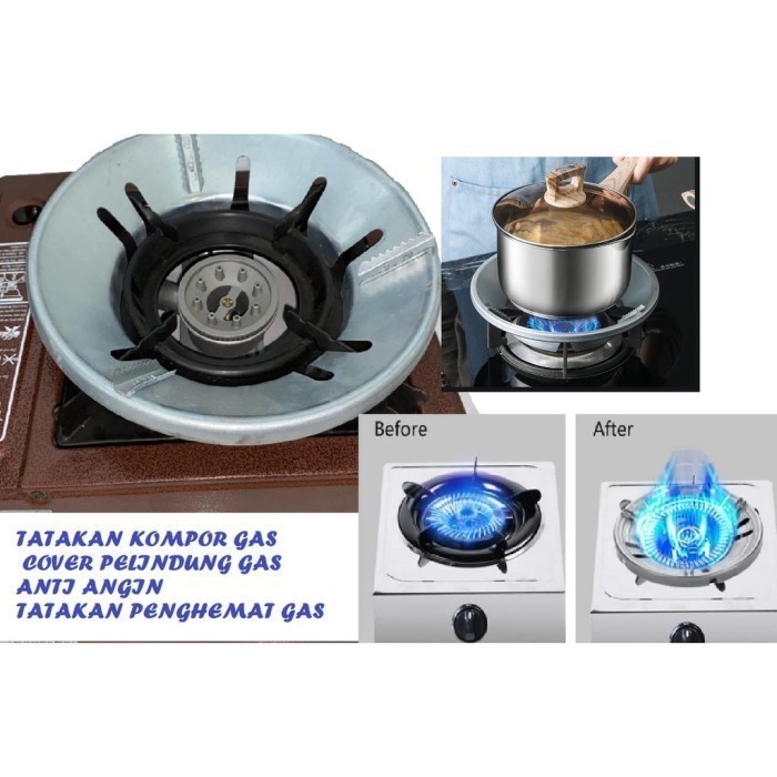 COVER HEMAT ENERGI / AGAR PEMAKAIAN GAS PADA KOMPOR HEMAT ORIGINAL