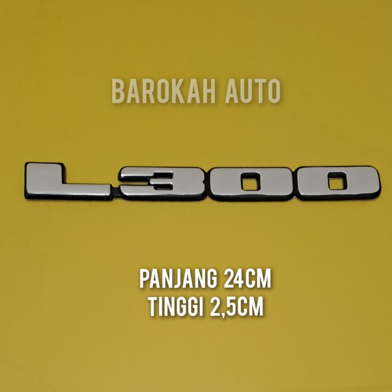 emblem L300 untuk mitsubishi l300