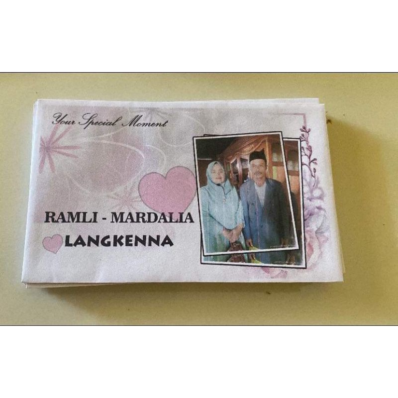 

amplop foto 1pcs 100lembar