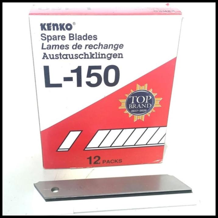 

Isi Cutter Kenko Besar L 150 1 Kotak Isi 12 Pack 60 Pcs