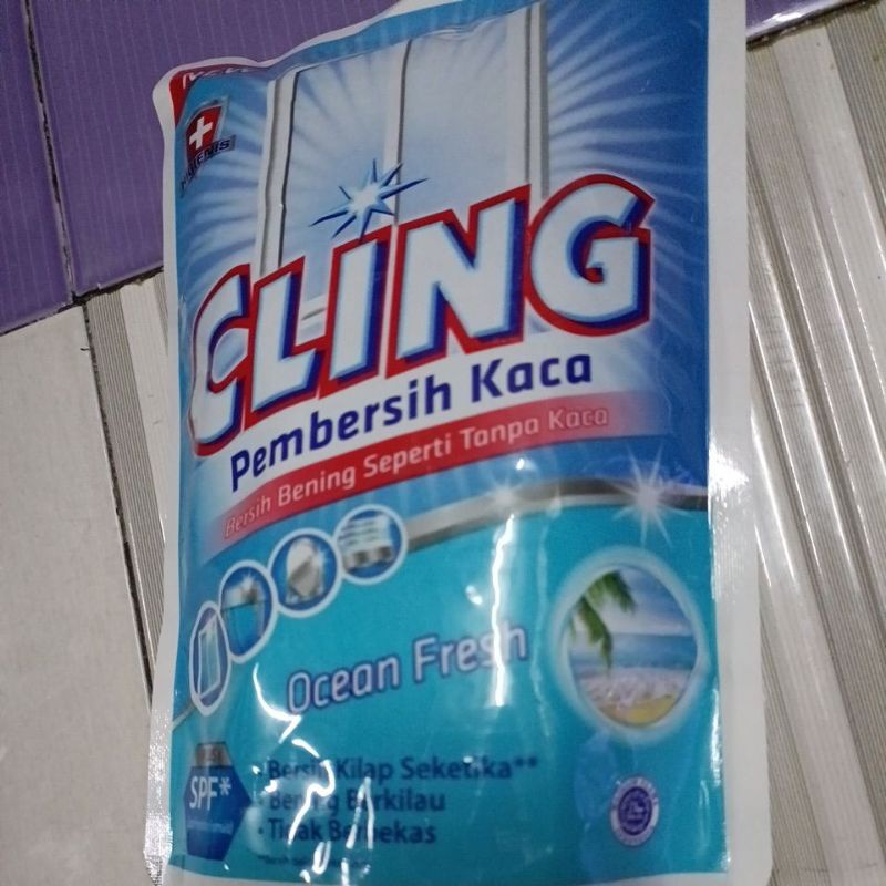 PEMBERSIH KACA CLING@±425ML*2BKS