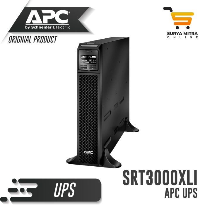 UPS APC SRT3000XLI Smart UPS Online SRT 3000VA 230V