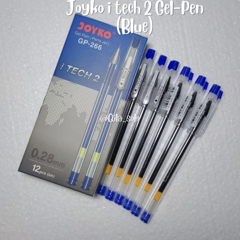 

Pena Jel / Bolpoin Gel / Gel Pen Joyko i Tech2 Warna Biru