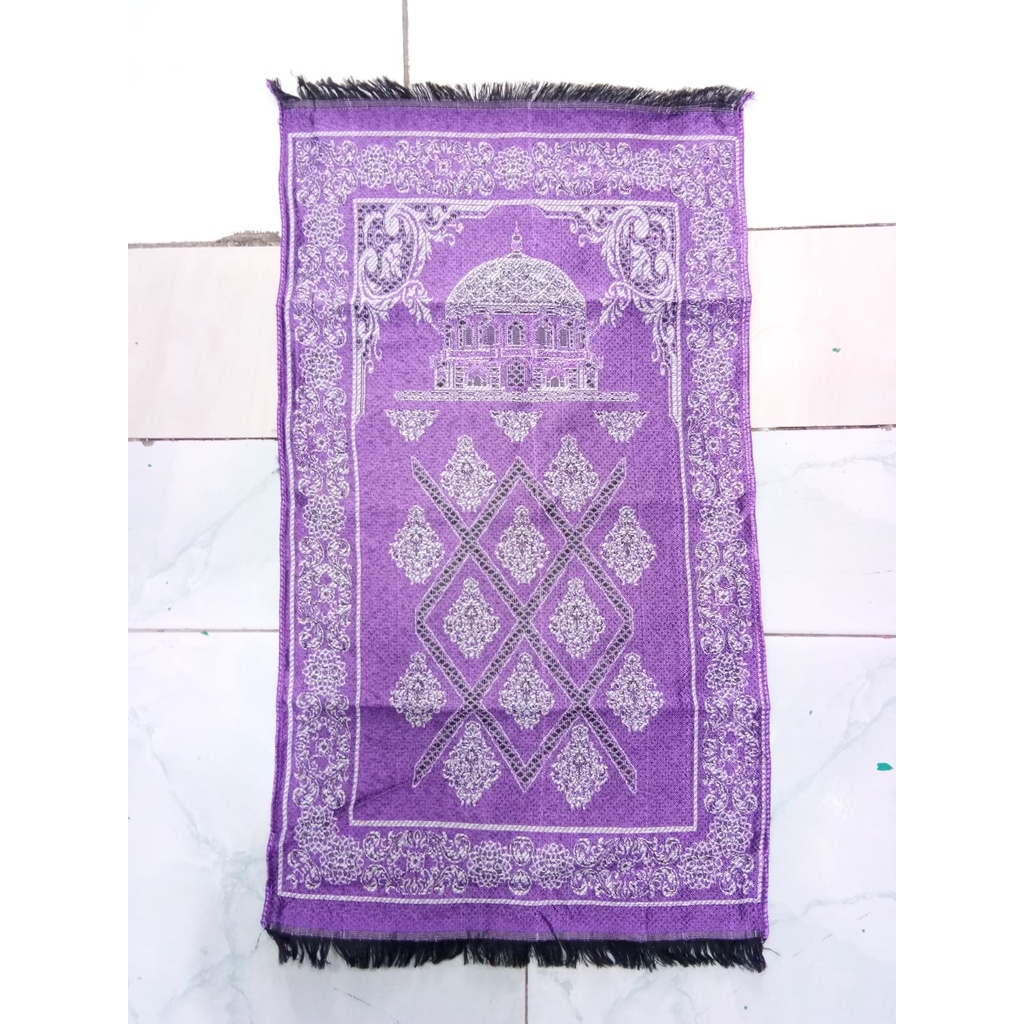 Sajadah Alaydrus Ukuran 3/4 Original Sajadah Alydrus 3/4 Sajadah Mini Oleh-oleh Haji dan Umroh  1pcs