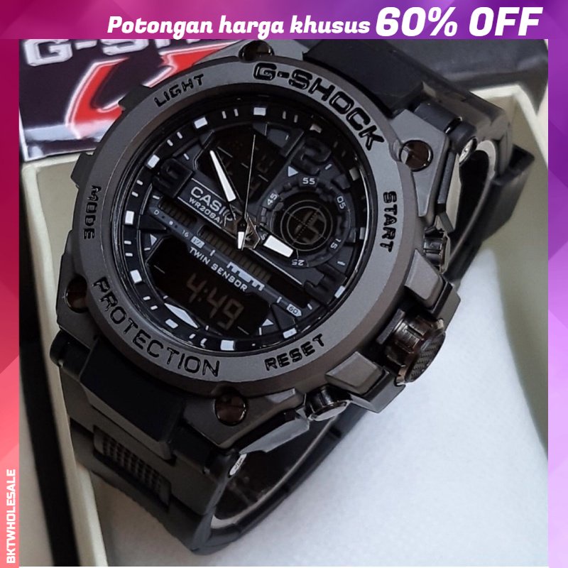 G-shock Jam Elektronik Olahraga Pria Murid Jam Panggilan Ronde Anti Air Yang Sama Casio GST8600