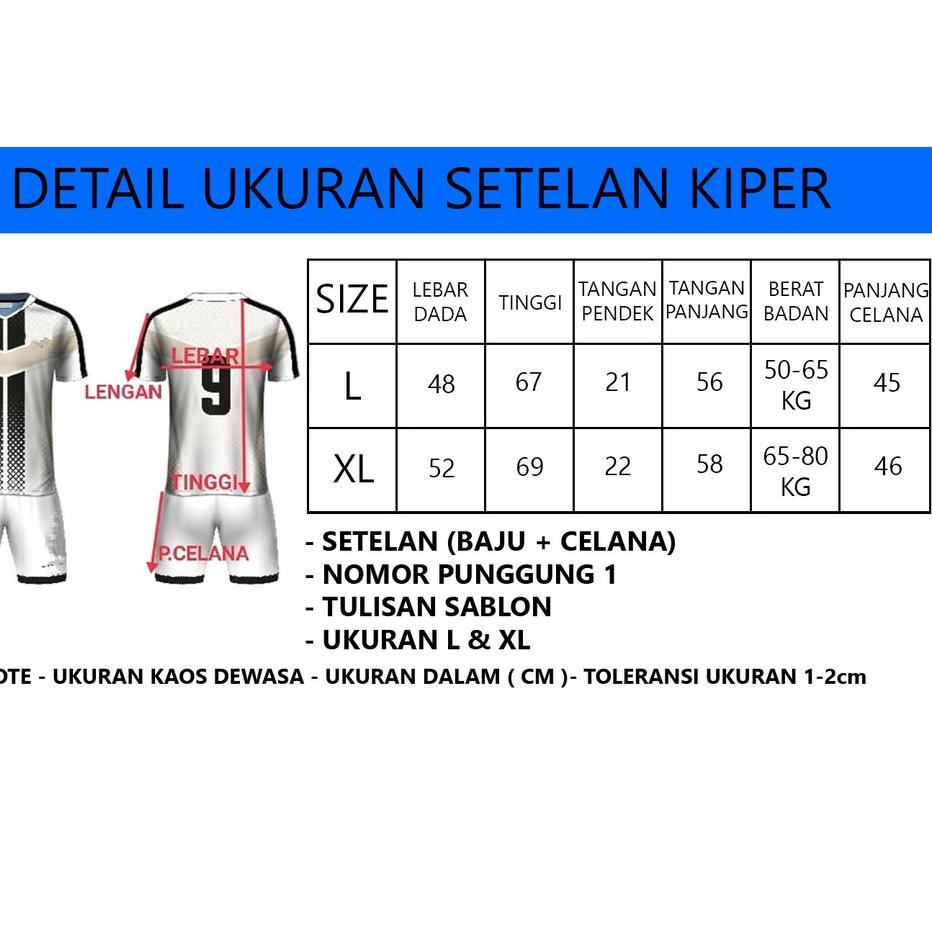 ➦➮✶✺ BAJU KAOS BOLA SETELAN KIPER PANJANG TIMNAS INDONESIA FUTSAL PRIA / COWOK DEWASA BATIK WAVE GAR