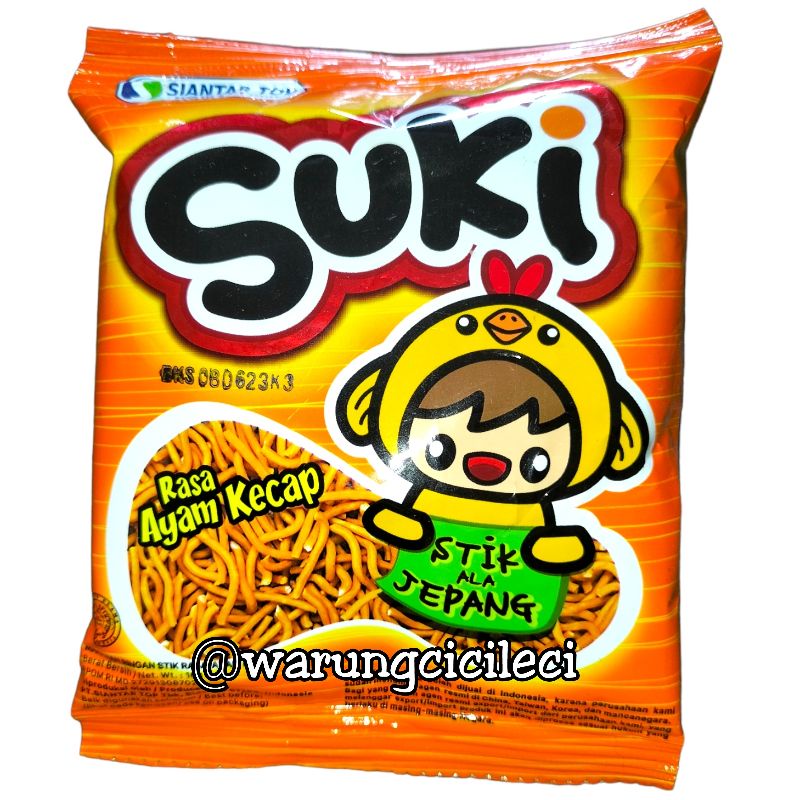 

SIANTAR TOP - SUKI SNACK STICK ALA JEPANG RASA AYAM KECAP 15g