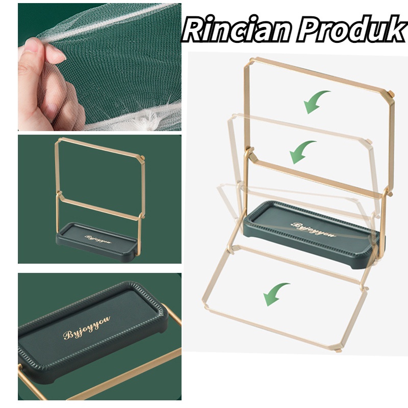 【COD】 Filter Wastafel Makanan / Rak Filter Wastafel Lipat / Rak Filter Wastafel / Drain Basket Sink