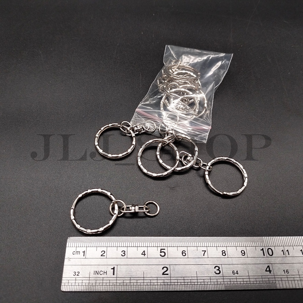 RING GANTUNGAN KUNCI SOUVENIR BONEKA / GEPENG DAN ULIR