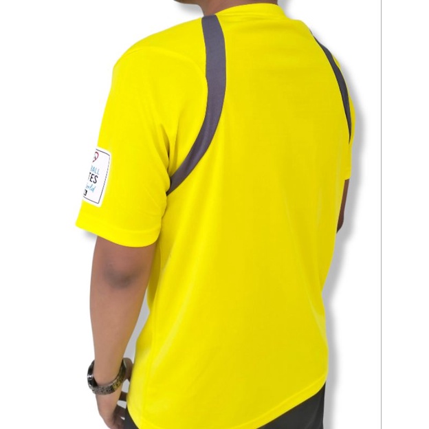 BAJU WASIT ADIDAS PIALA DUNIA 2022 ( LOGO : SAKU FIFA REFEREE 2022, KANAN FIFA WORLD CUP QATAR 2022, KIRI FOOTBALL UNITES )