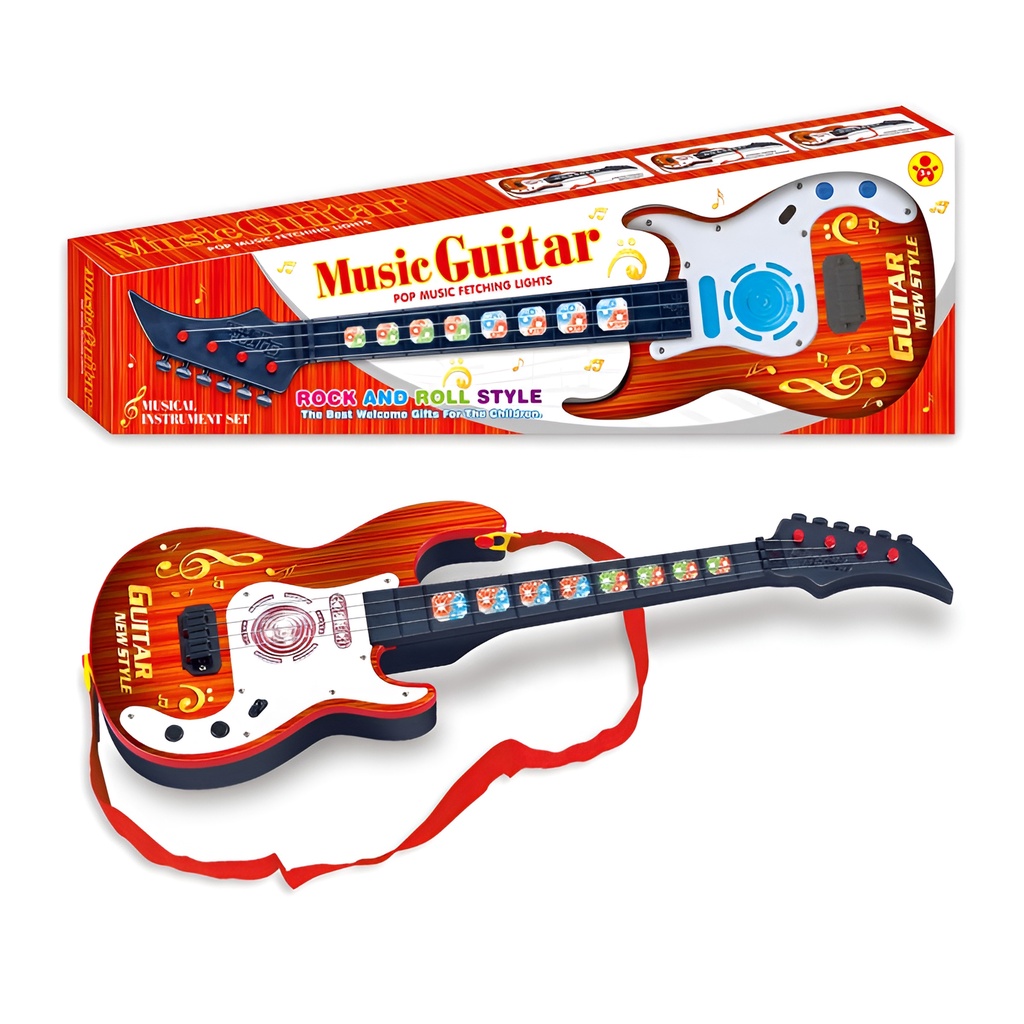 Musical Instrument Gitar Mainan Anak Laki Laki | Mainan Edukasi Anak 5 Tahun | Mainan Alat Musik