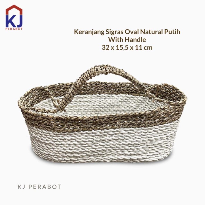 Keranjang Kotak Sigras Natural #Original