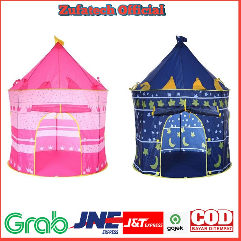 ROXPORT Tenda Bermain Anak Model Castle Kids Portable Tent - KTH78 -Blue