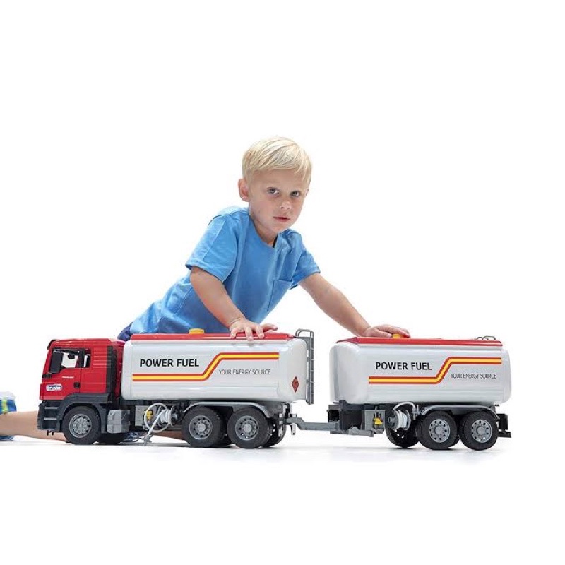 bruder 3775 TGS tank Truck petrol / 3925 extend patrol