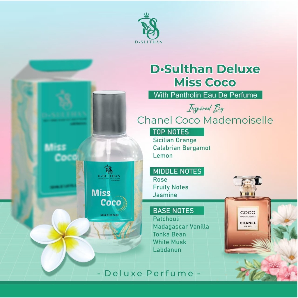PARFUME DELUXE D SULTAN MIS COCO 50ml