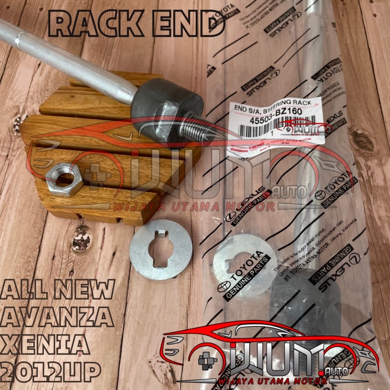 RACK END LONG TIE ROD ALL NEW AVANZA VELOZ XENIA 2012 UP