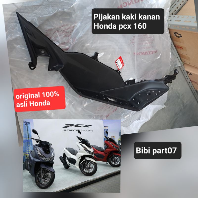 Step flower/Bordes pijakan kaki kanan Pcx 160