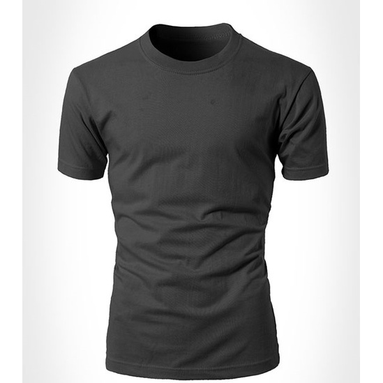 Kaos Oblong Pria Polos Putih Hitam Murah - Men's Athletic Wear