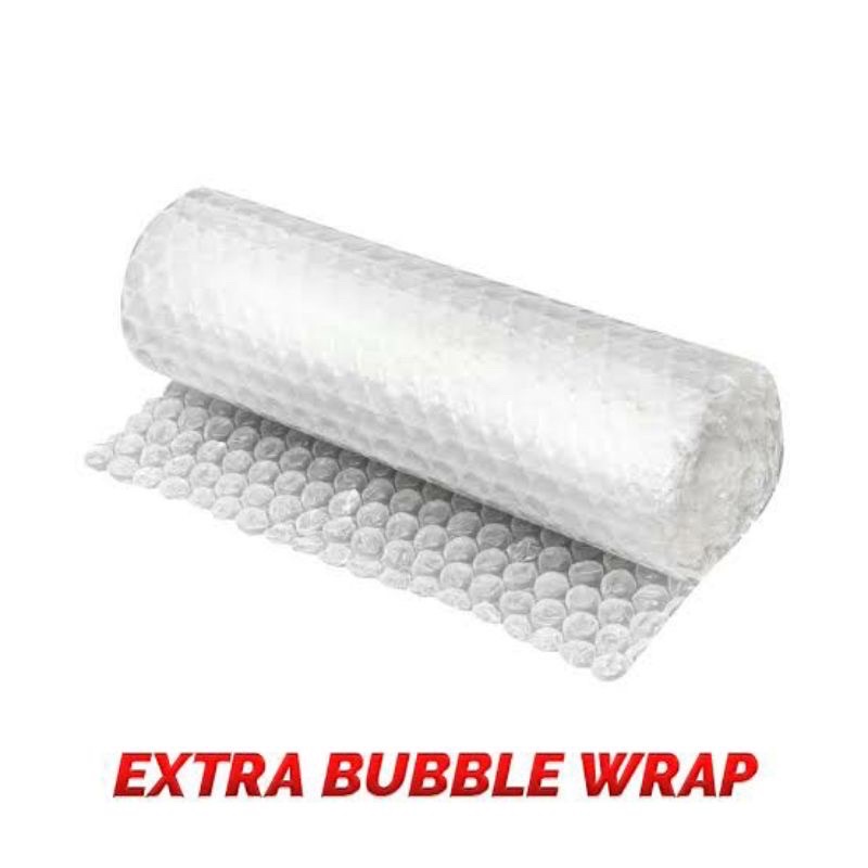 

Extra Bubble Wrap | Tambahan Packing untuk keamanan