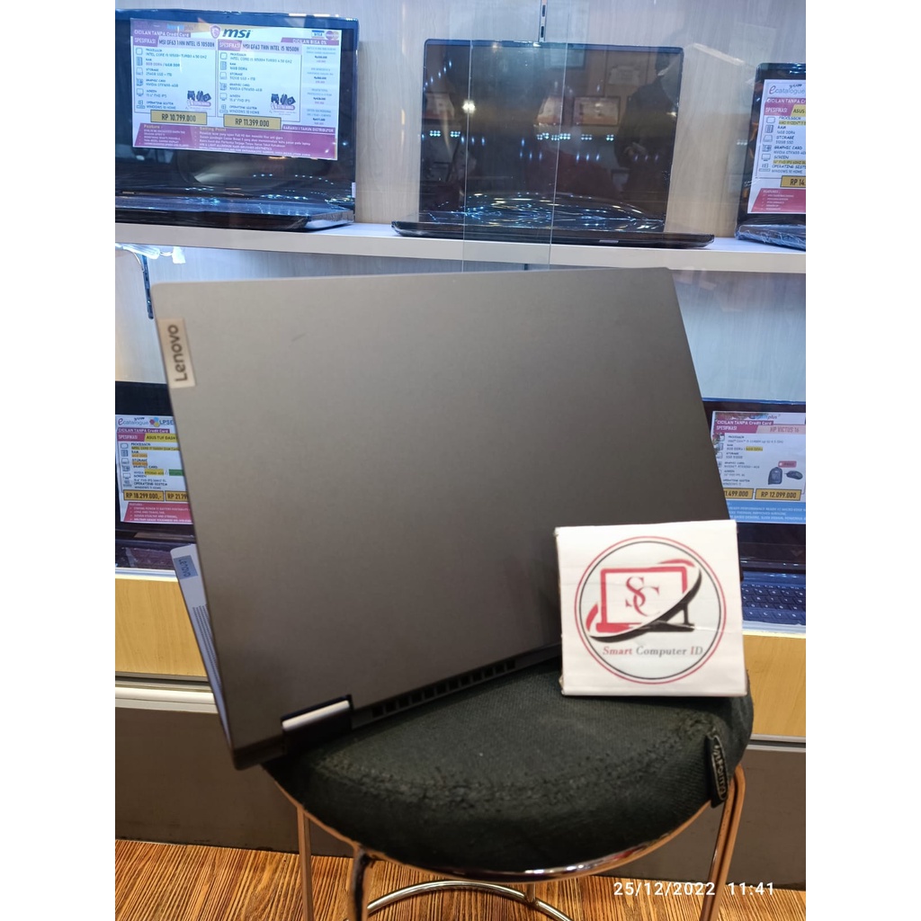 Laptop Flip Lenovo Ideapad Flex 5 Intel Core i3 1115G4 Ram 8GB 256GB SSD 14 FHD IPS 2in1 Touch Windows 11 Home Original