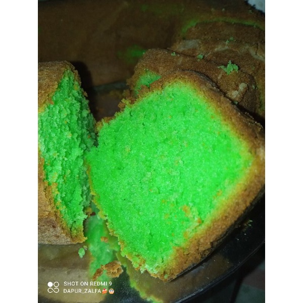 

bolu pandan keju ukuran 23cm
