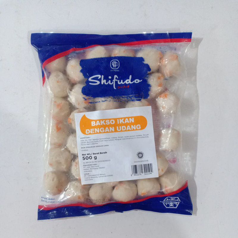 Jual Shifudo Bakso Ikan Dan Udang 500gr Shopee Indonesia