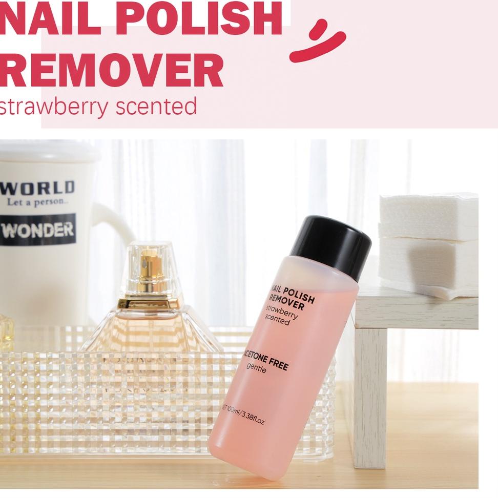 BEST SELLER Miniso Official Penghapus Kutek Wanita Nail Polish Remover Pembersih cat kuku 100ml Nail