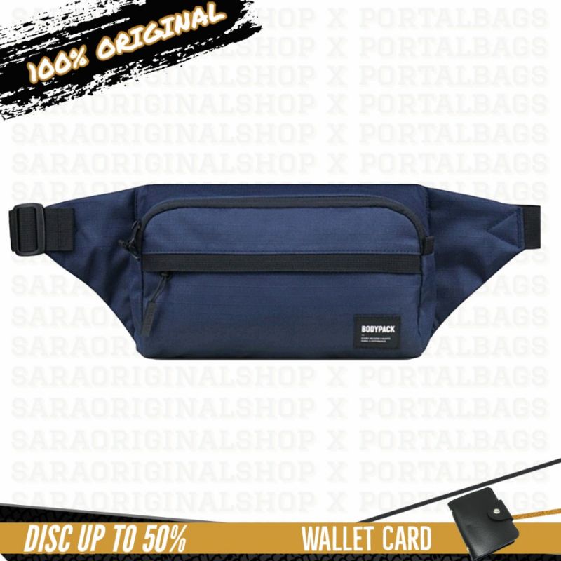 Bodypack Century Sling Bag Tas Selempang Original - Navy