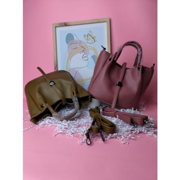 TAS SELEMPANG WANITA SOPHIE FAIRIESE T3036P3 ESMONIA LOPPER HARDWARE GOLD ORIGINAL SERI E1416