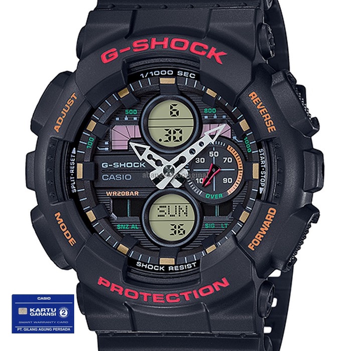 Jam Tangan Pria G-Shock Casio GA-140 GA 140 GA-140-1A1 GA-140-1A4 ORIGINAL RESMI