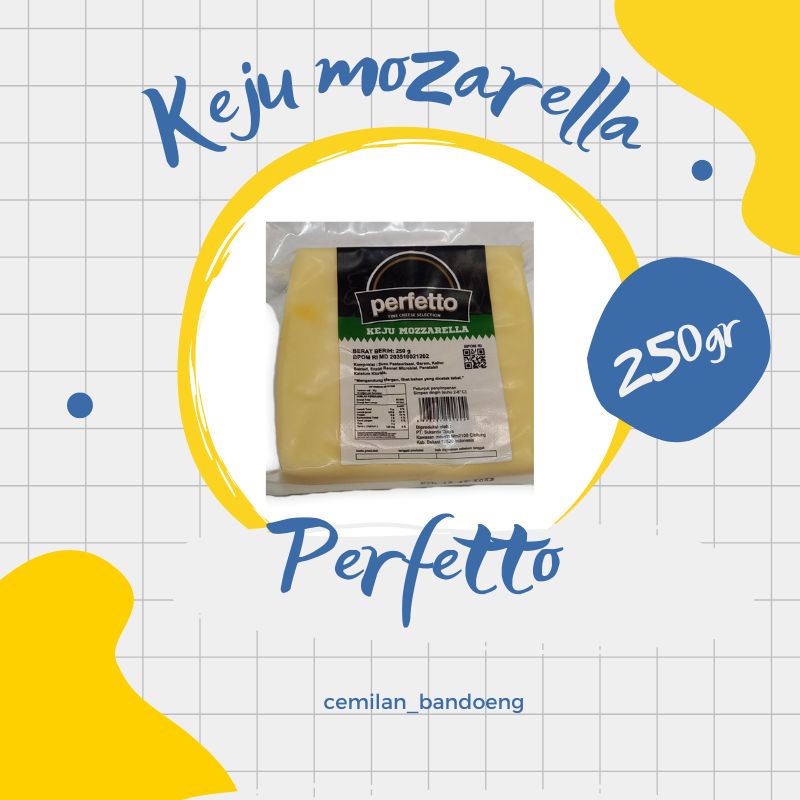 KEJU MOZARELLA PERFETTO 250GR