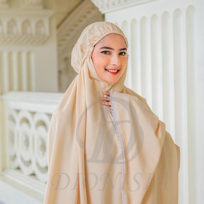 Dionisia Raveena Mukena Traveling Dewasa Model Pouch Terbaru