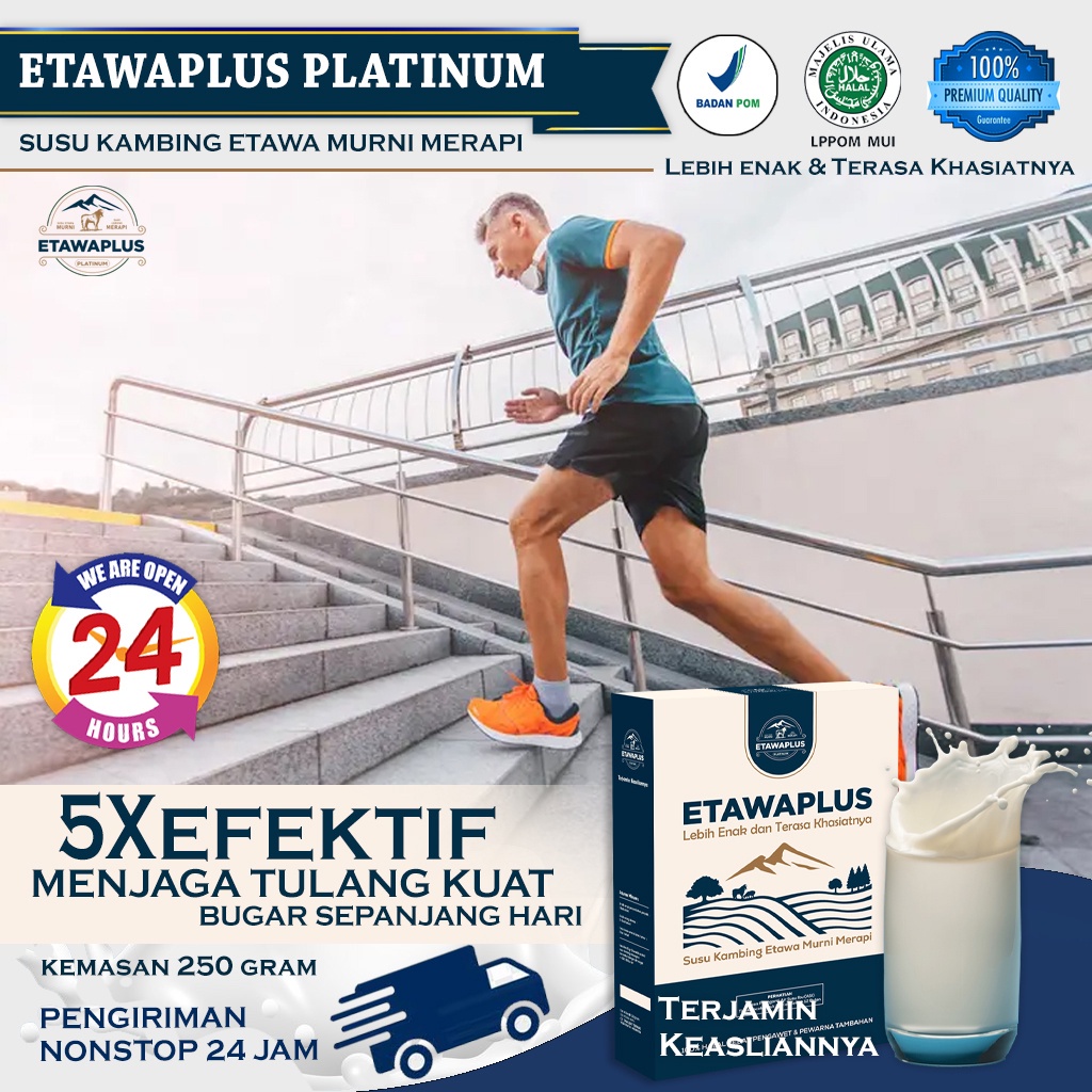 Etawaplus Platinum Paket HEMAT 3BOX . Susu bubuk etawa terbaik / Etawaku Platinum / Etawaku / Skygoat/Susu Etawa murni