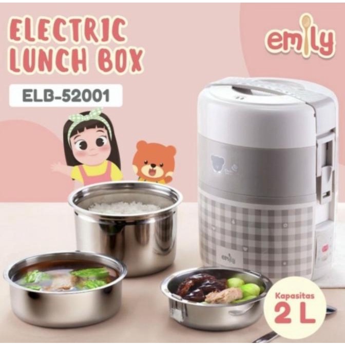 Emily - Electric Lunch Box 2 Litre